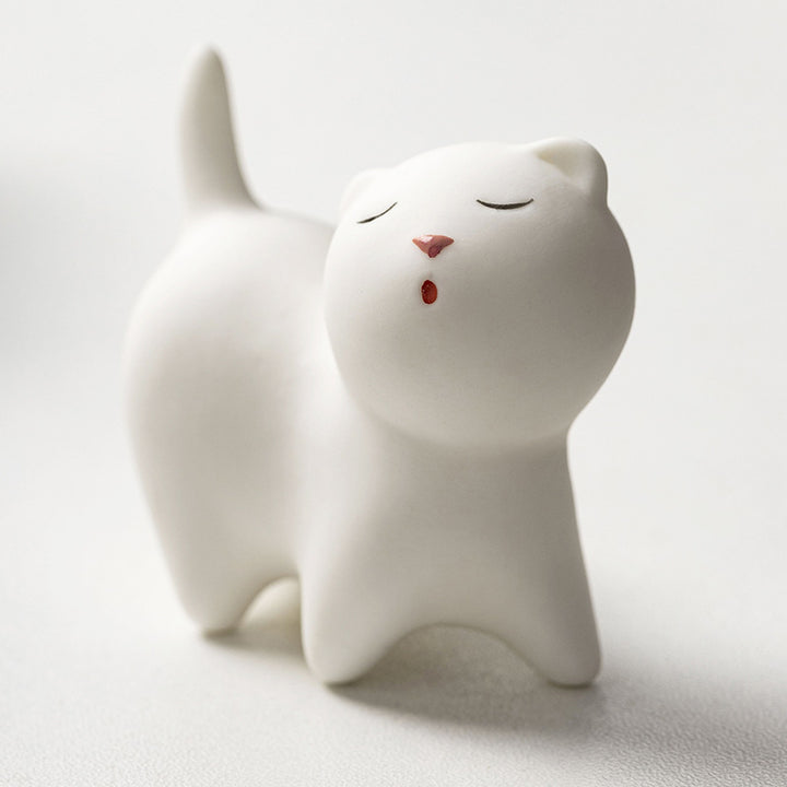 Dekorative Katzenfigur Karnz