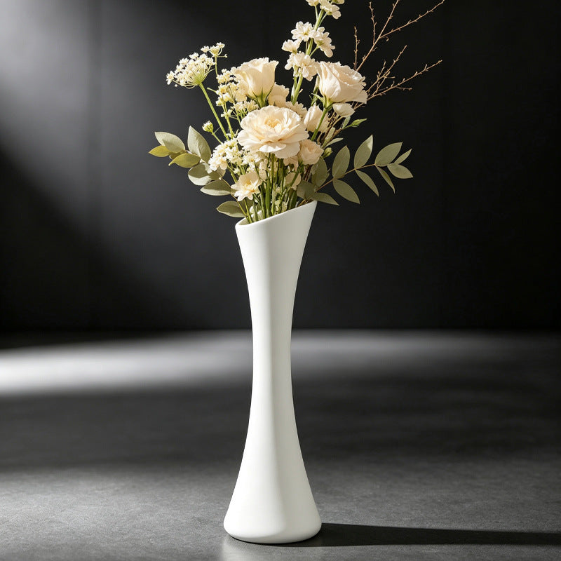 Elegante Kurven Dekorative Bodenvase Karnz