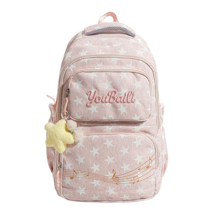 Sternenmuster-Canvas-Rucksack Karnz