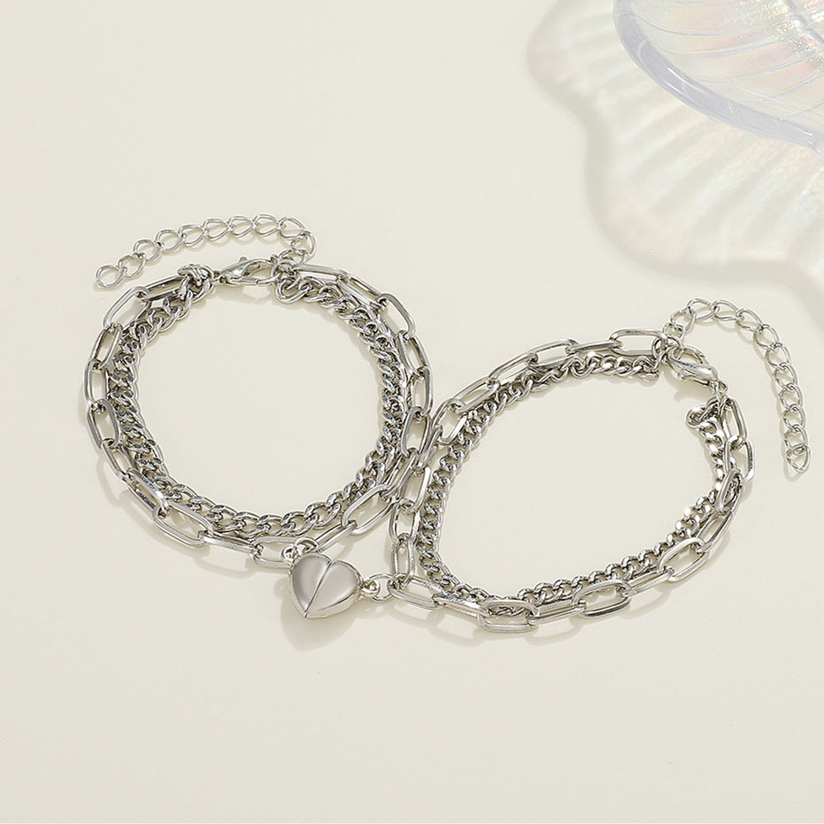 Gestapeltes Kettenarmband-Set Karnz