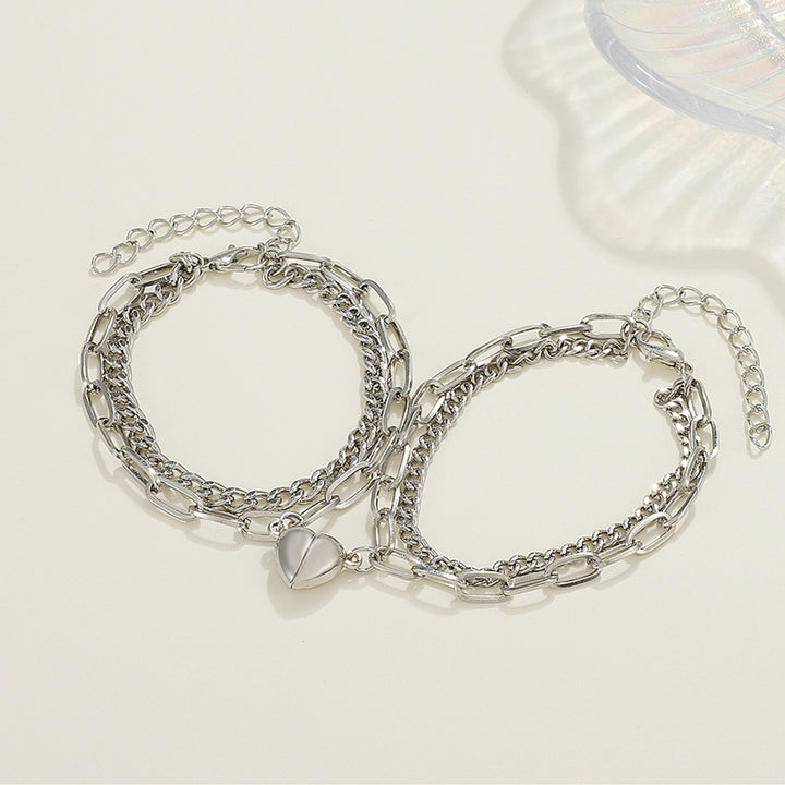 Gestapeltes Kettenarmband-Set Karnz