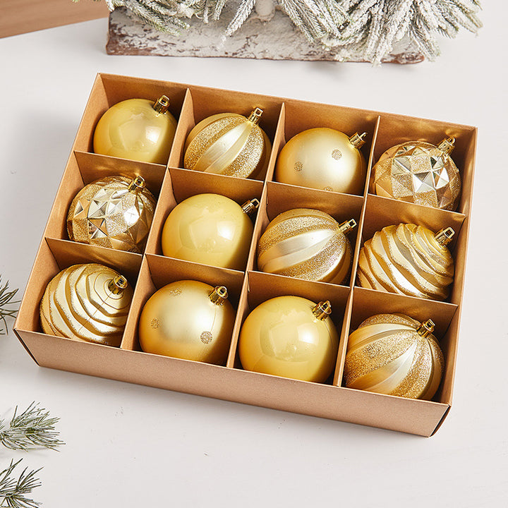 Dekorative Weihnachtsbaumkugeln Karnz