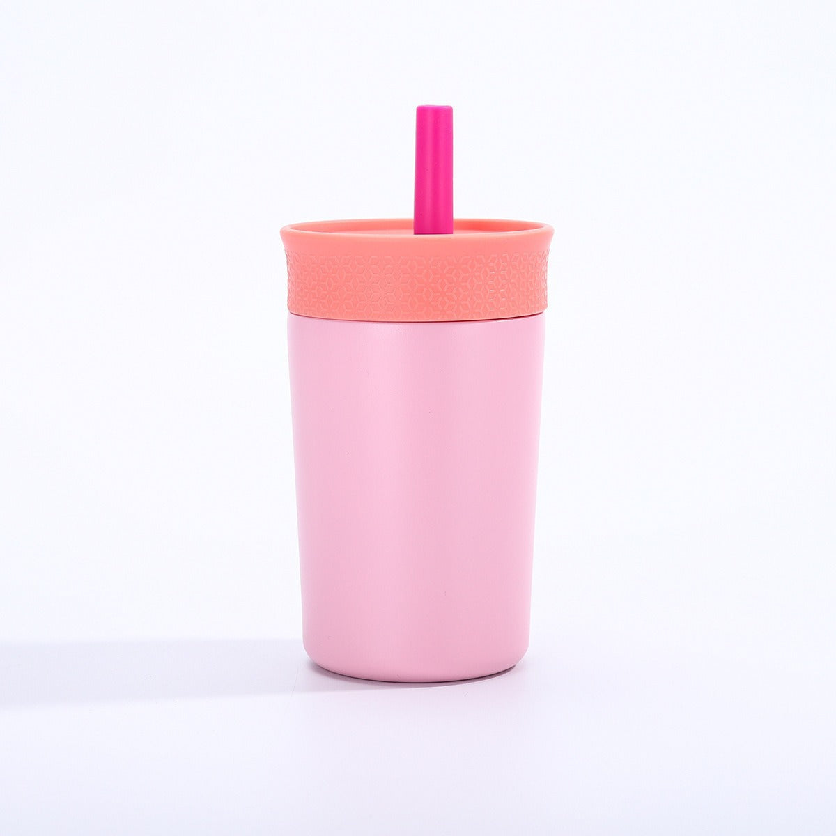 Damen isolierter Kaffeebecher mit integriertem Trinkhalm Karnz