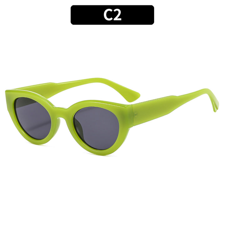 Cat-Eye Sonnenbrille mit stilvollem elegantem Rahmen