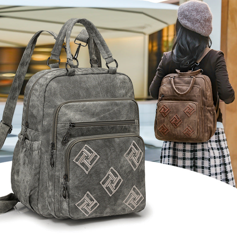 Trendiger Mehrfach-Fach-Rucksack Karnz