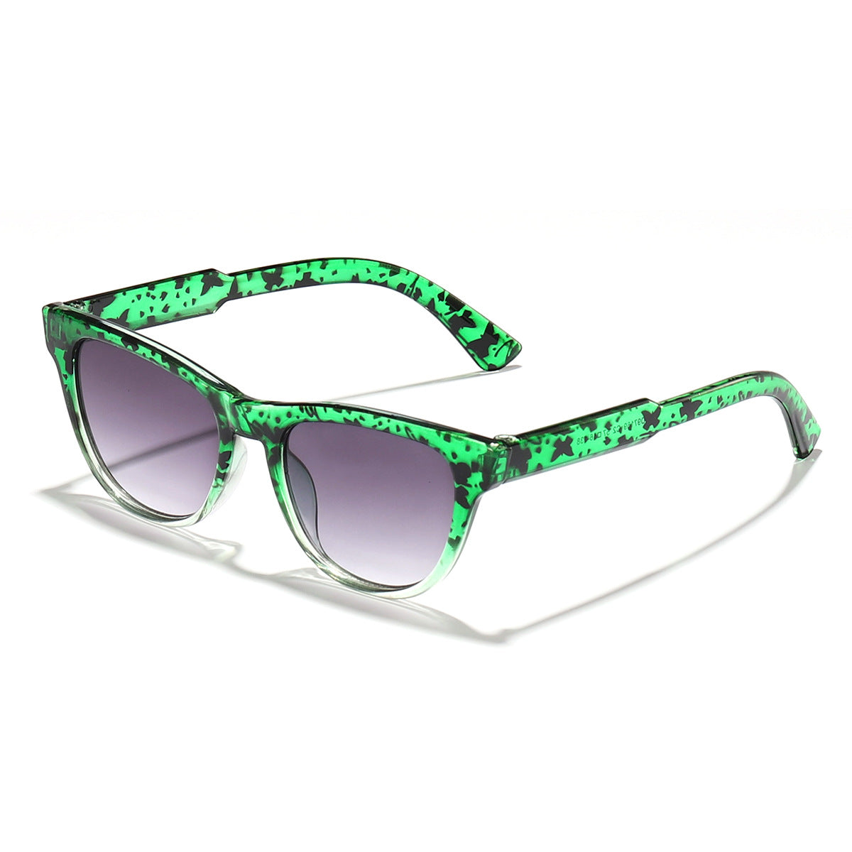 Damen modische Sonnenbrille im eleganten Transparent-Design Karnz