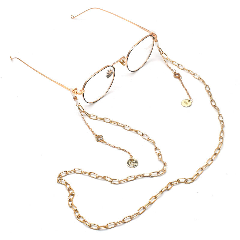 Eleganter Link Brillen Kette Karnz