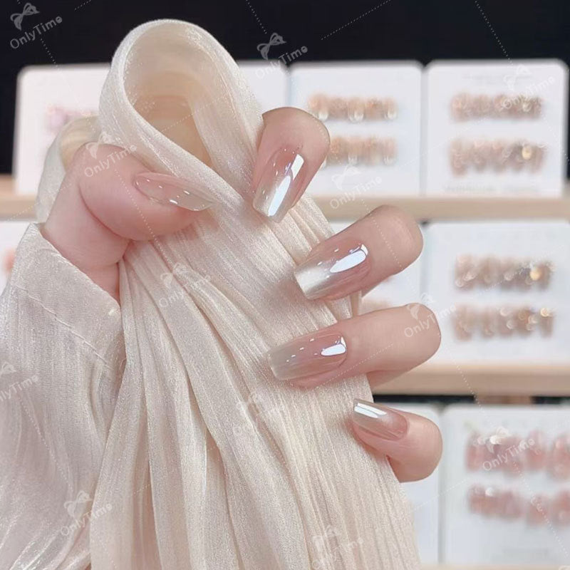 Gradient Ombre Press-On-Nagelverzierung