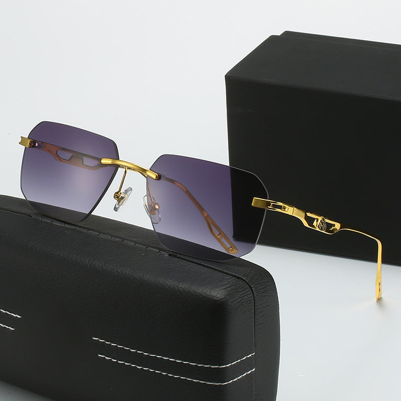 Damen modische Sonnenbrille mit luxuriösem Rahmen und ergonomischem Design Karnz