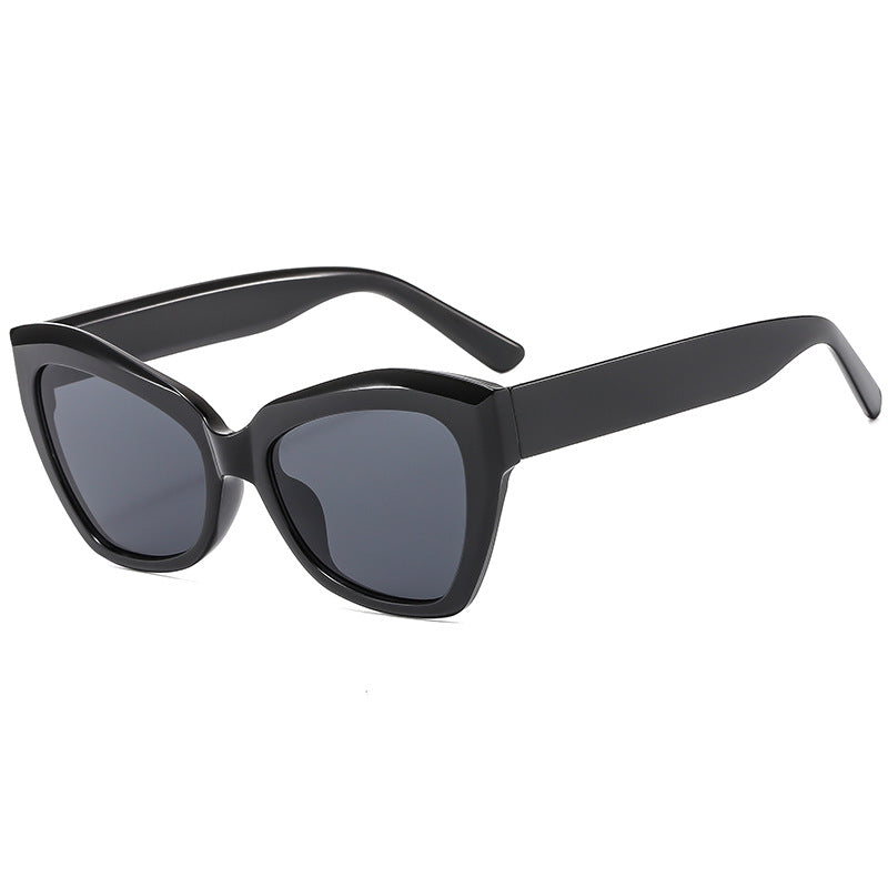 Damen Cat-Eye Sonnenbrille mit markantem Rahmen und polarisierenden Gläsern Karnz