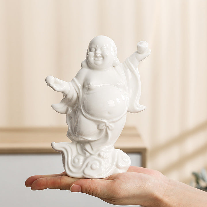 Dekorative Buddha Statue Karnz
