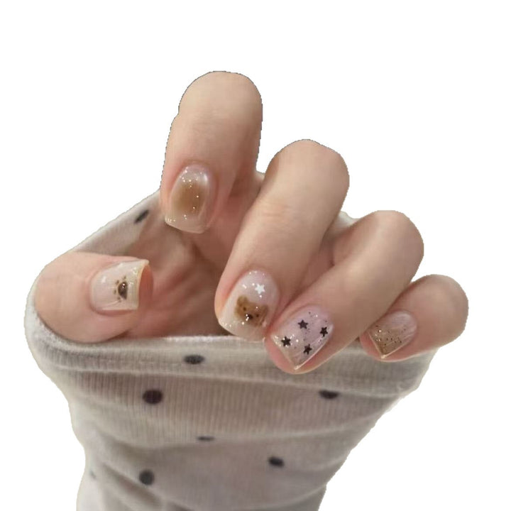 Himmlische Themen Press-On Nagelkunst Karnz