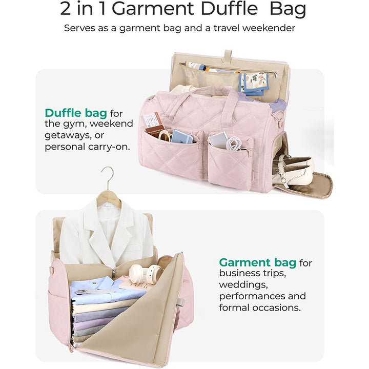 Elegante Reisetasche mit Feuchtigkeitsbeständigem Innenfach Karnz