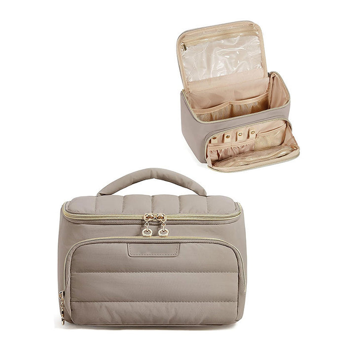 Kosmetik-Organizer Tasche mit Separaten Fächern und Kosmetischem Fach Karnz