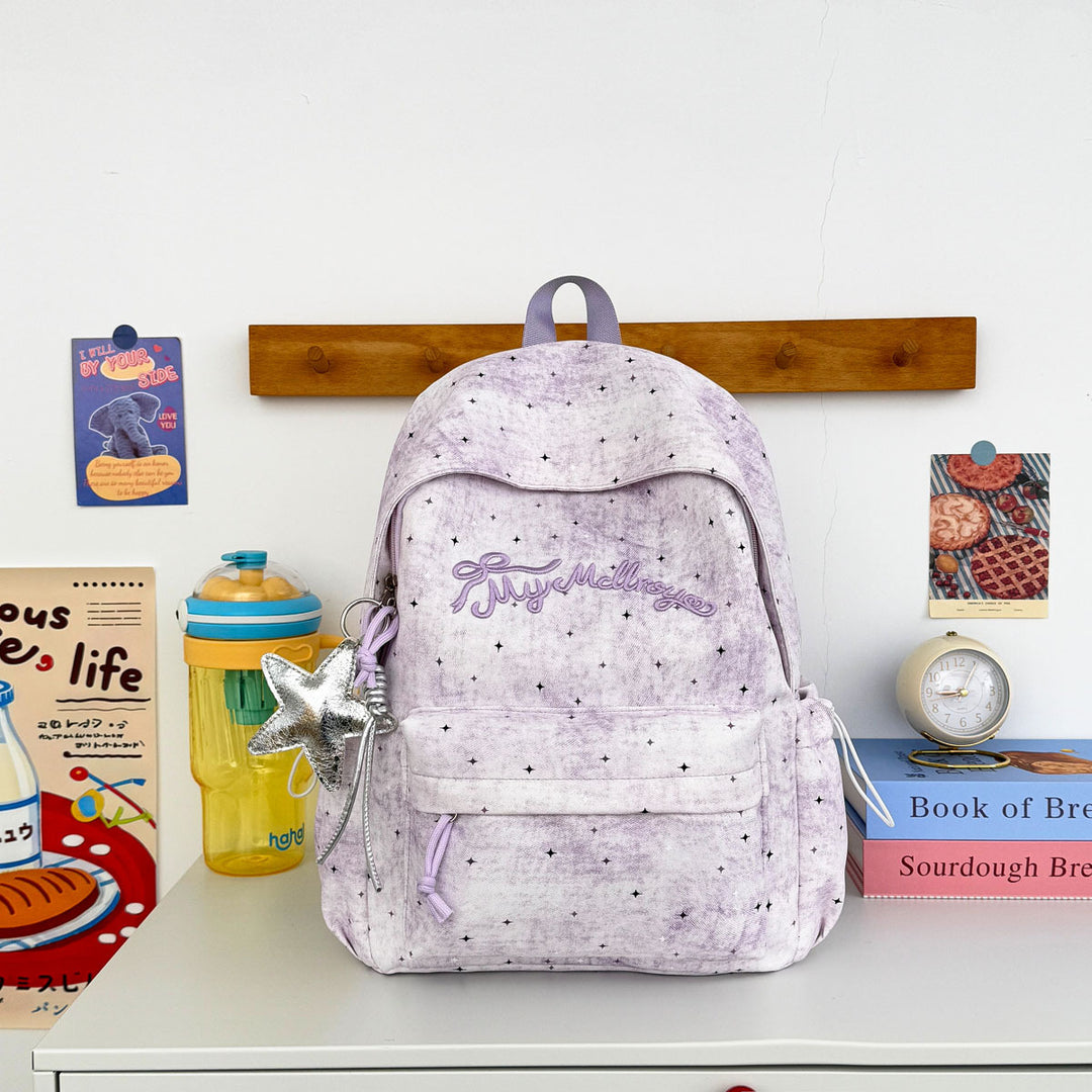 Stylische lässige gestickte Rucksack Karnz