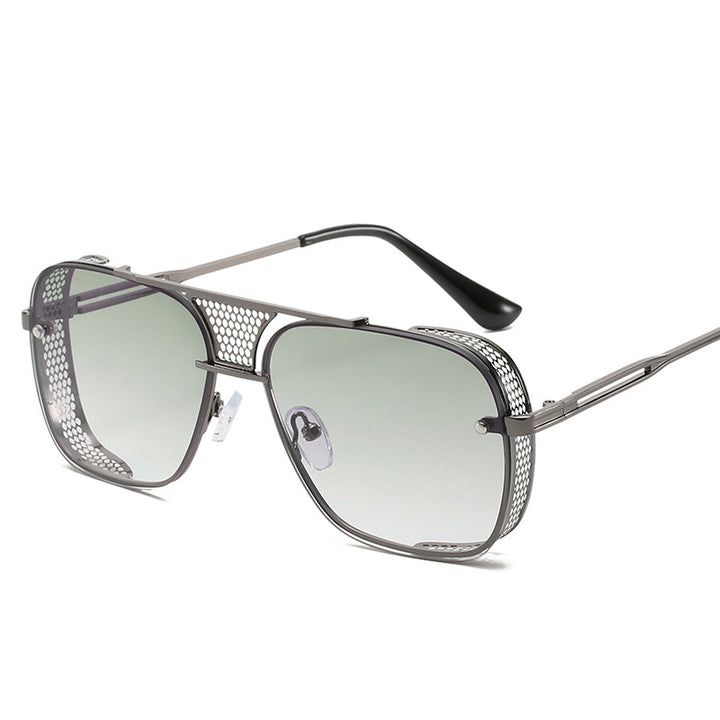 Damen modische Sport-Sonnenbrille mit Netzrahmen Karnz