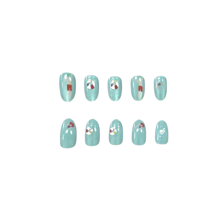 Kreative Sommer-Nagelkunst-Verstärkungen Karnz
