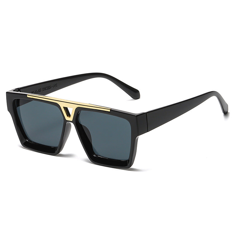 Damen oversized Sonnenbrille im stilvollen Schildpatt-Design Karnz