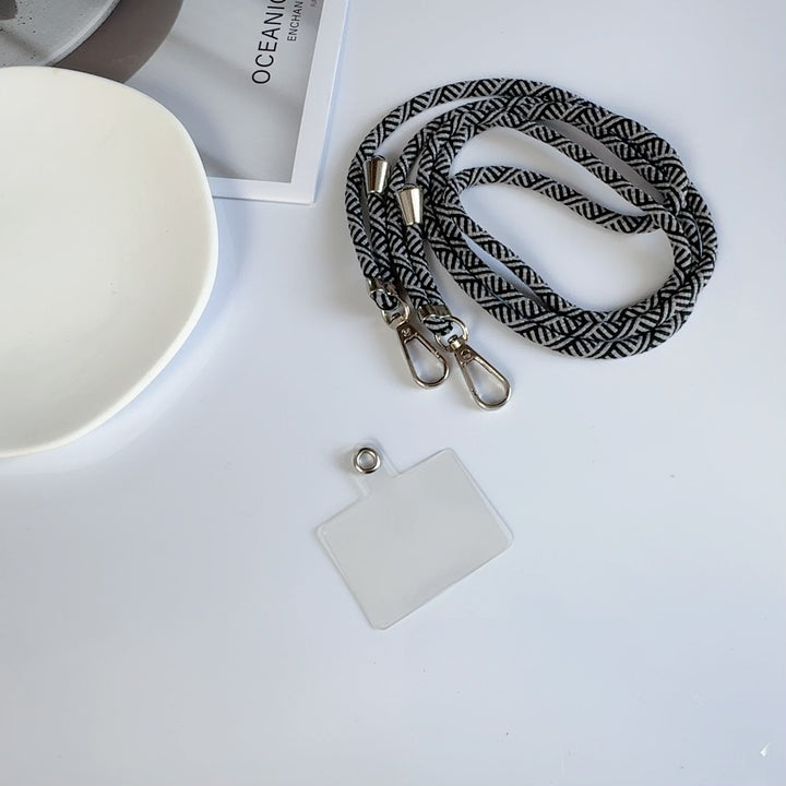 Verstellbare Lanyard mit doppelten Clips Karnz