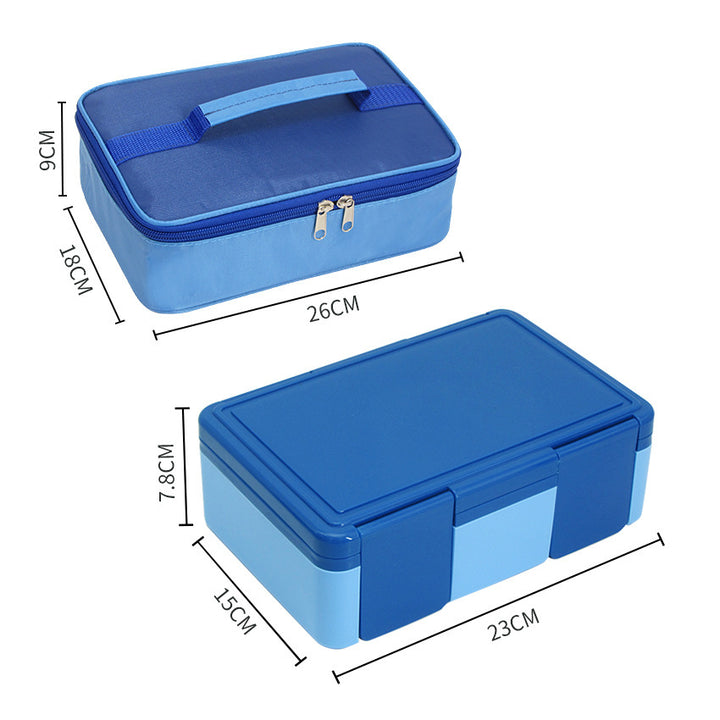 Isolierter Multi-Compartment Lebensmittellagerbehälter