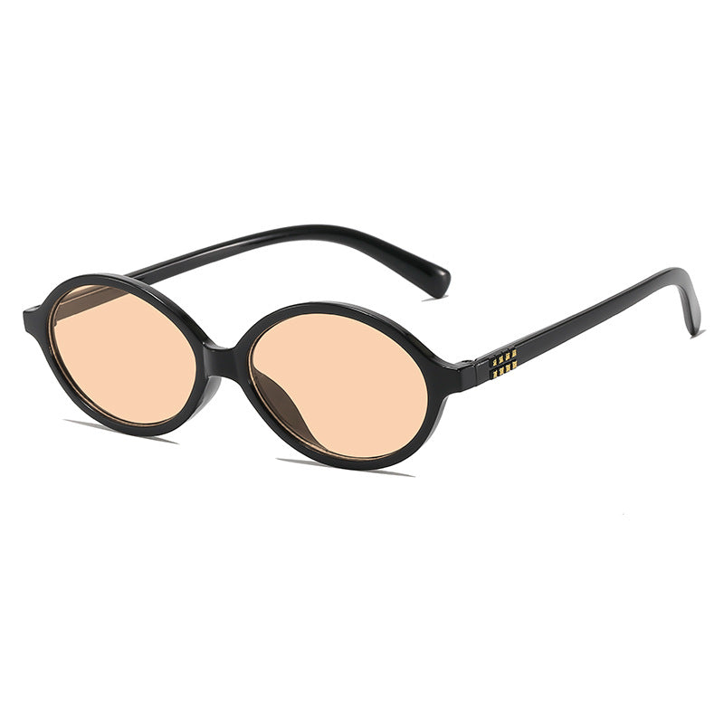 Vintage Ovalrahmen Sonnenbrille Karnz