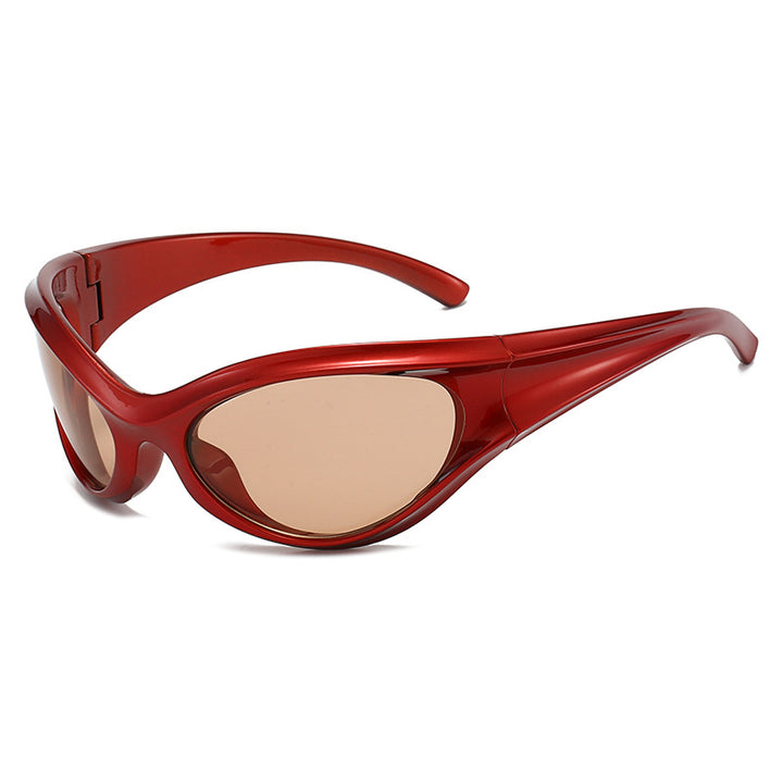 Damen modische Sportsonnenbrille Karnz