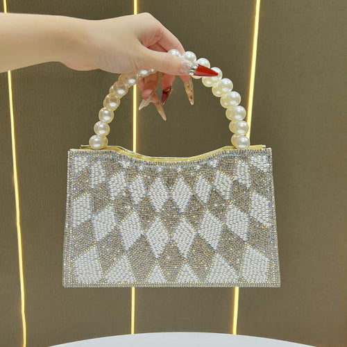 Perlenmode-Handtasche