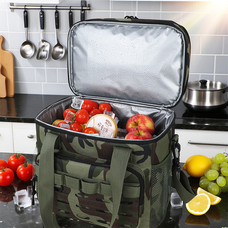 Isolierte Camouflage Mittagessen Kühltasche
