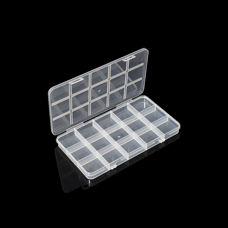 Multi-Compartment Clear Utility Storage Box Karnz