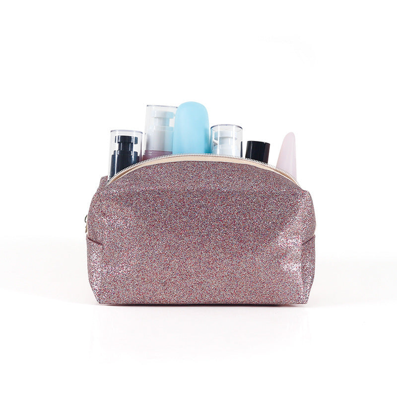 Glänzende Glitzer Kosmetiktasche