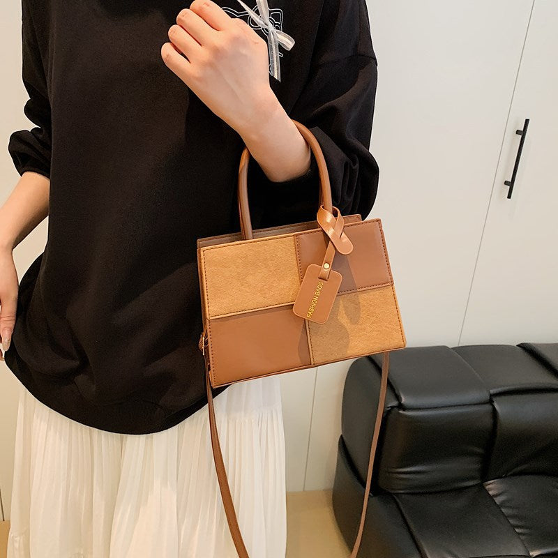 Geometrische Strukturierte Handtasche Karnz