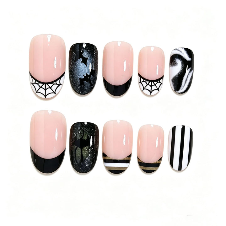 Halloween-Themen-Nagelkunstset Karnz