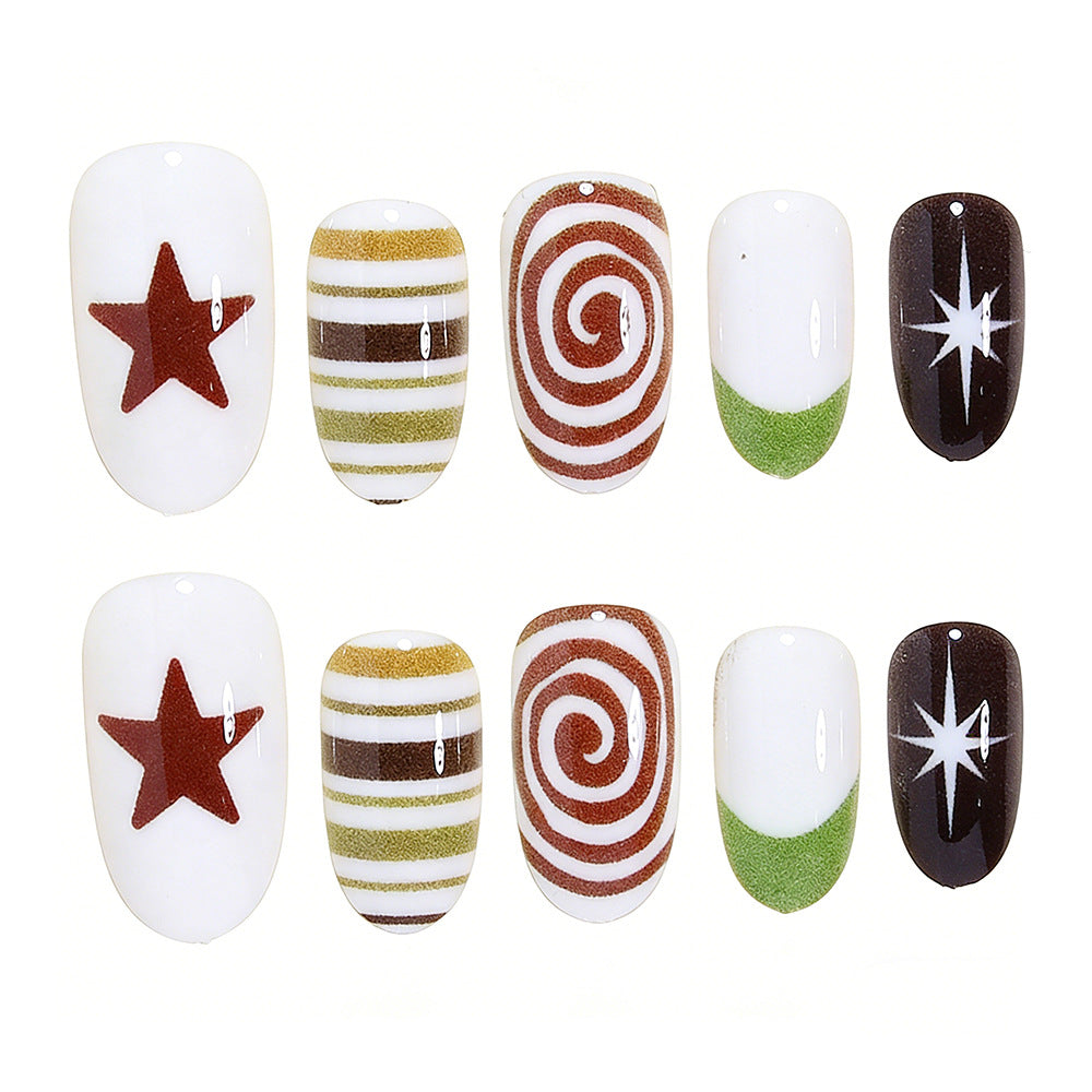 Künstlerisch Thema Nagelkunst Set Karnz