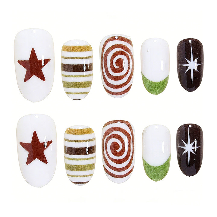 Künstlerisch Thema Nagelkunst Set Karnz