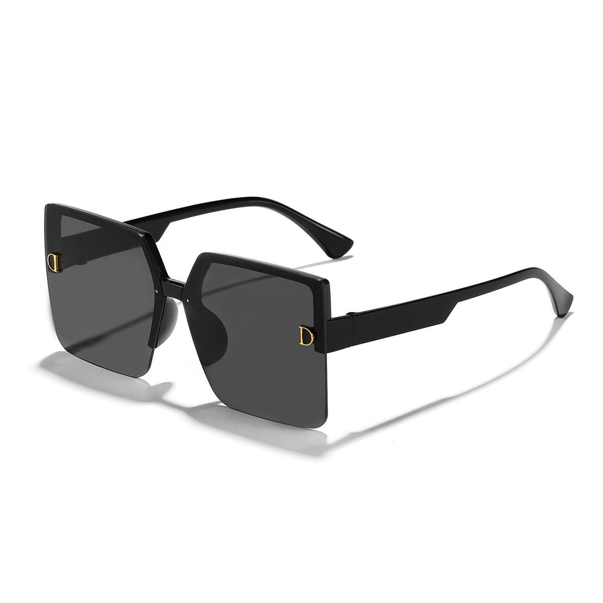 Damen quadratische Sonnenbrille mit elegantem Verlauf Karnz