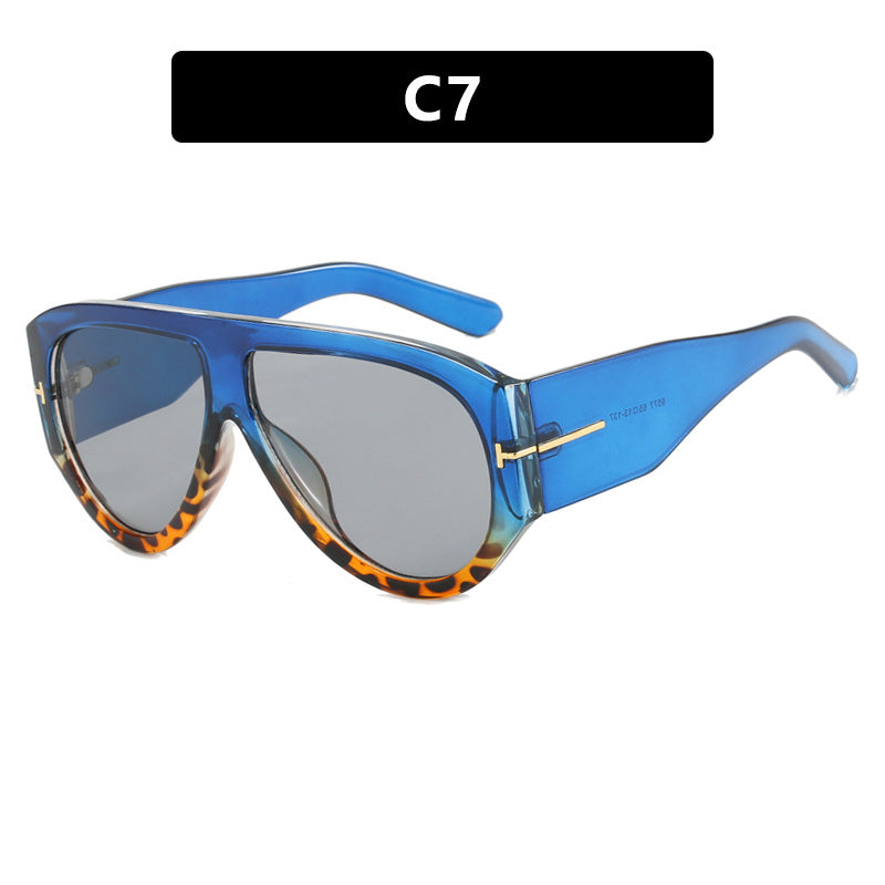 Damen Geometrische Sonnenbrille mit modernem Rahmen und polarisierten Gläsern Karnz