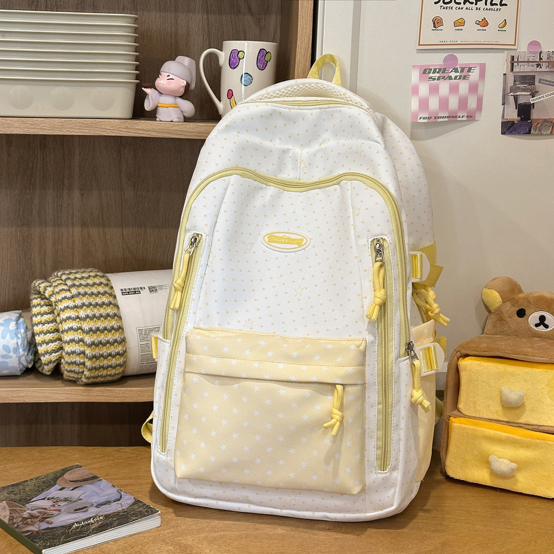 Dekorativer Rucksack mit Sternenmuster Karnz
