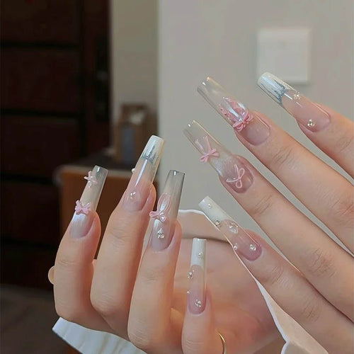Künstlerische Lange Stiletto Nagelkunst Verlängerungen
