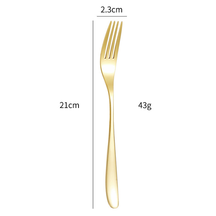 Eleganter und Hochwertiger Salatbesteck-Löffel Karnz