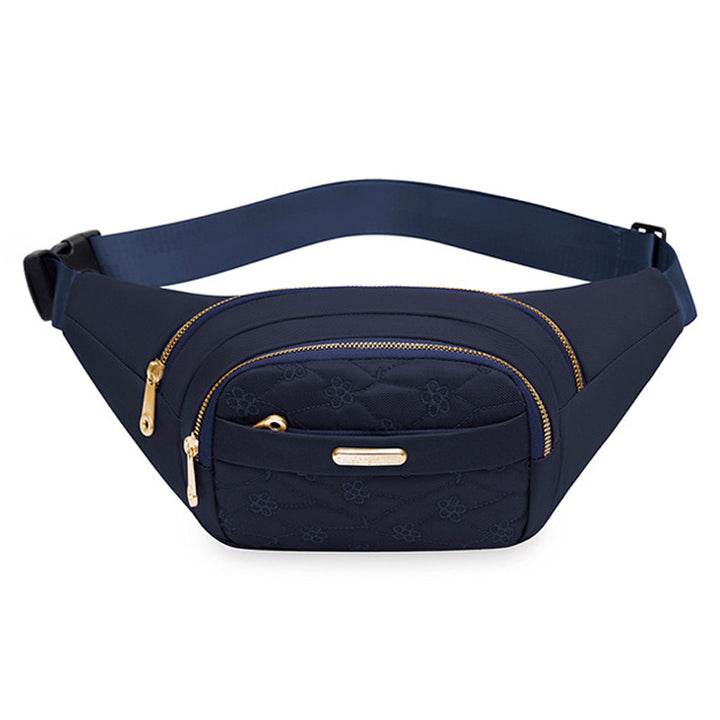 Elegante floral designte Gürteltasche Karnz