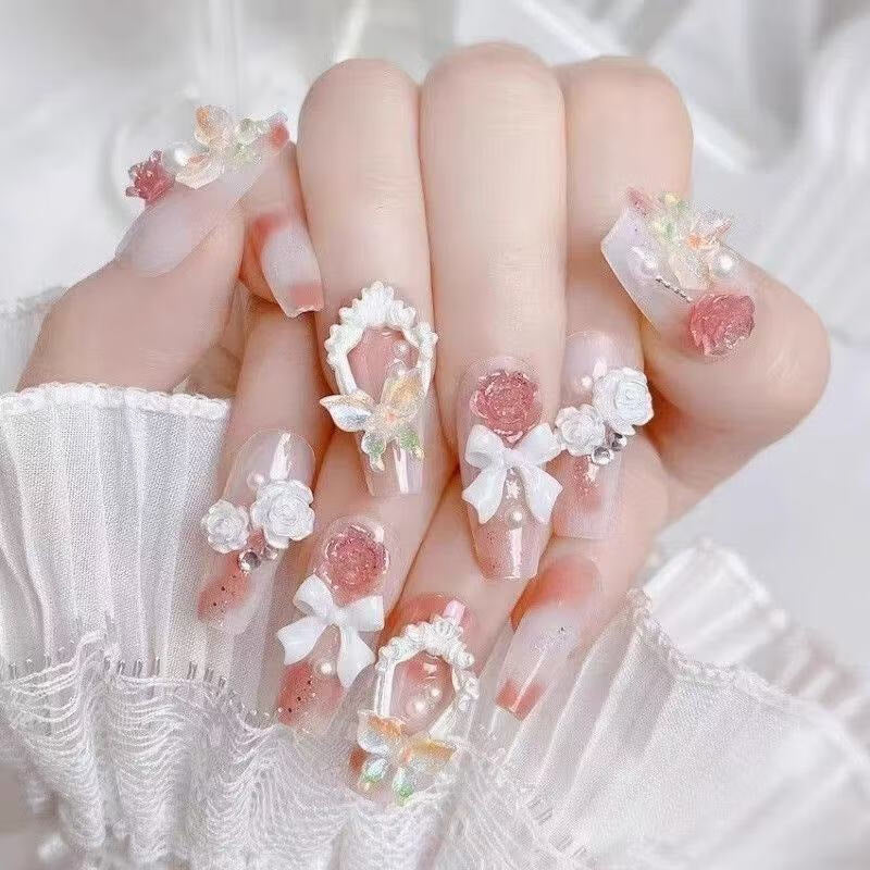Kunstvolle Nagelspitzen Design Karnz