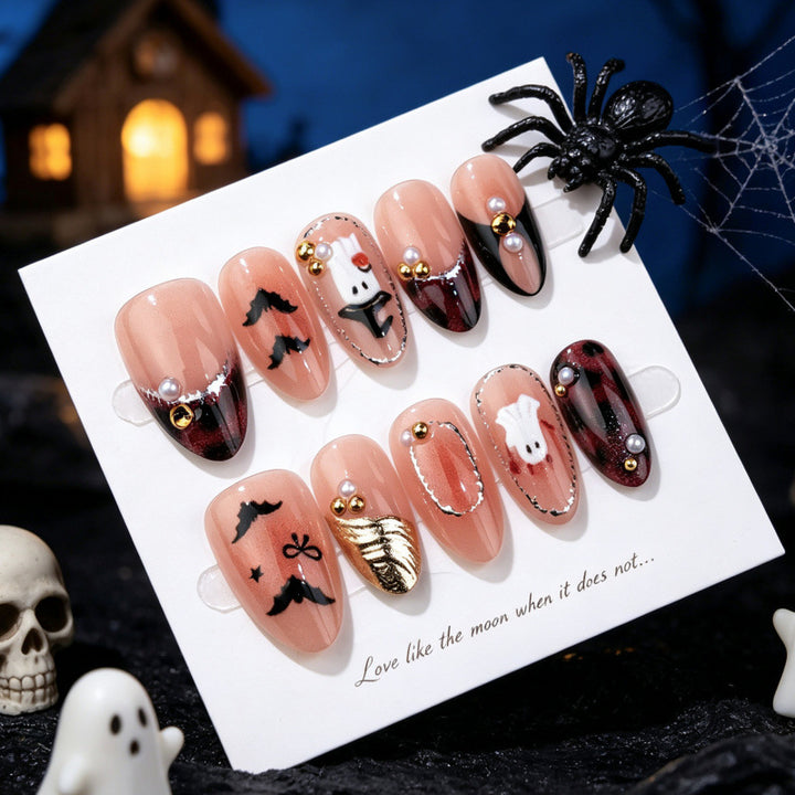 Halloween-Themen Gothic Press-On Nail Set
