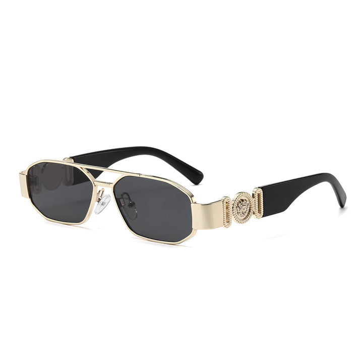 Stylische Übergroße Achtkantige Sonnenbrille Karnz