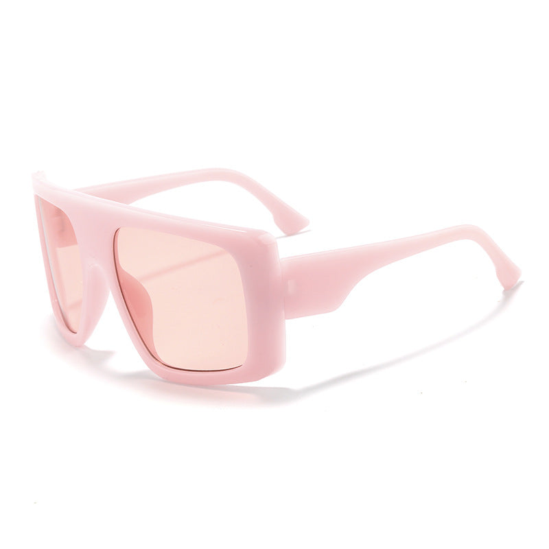 Oversized quadratische Rahmen Sonnenbrille
