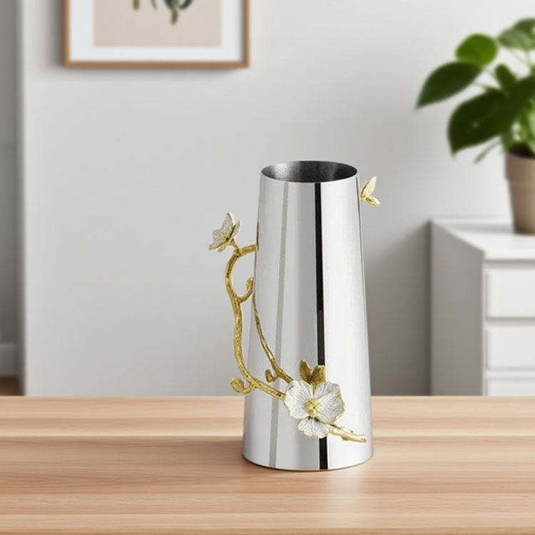 Dekorative Blumenakzentvase