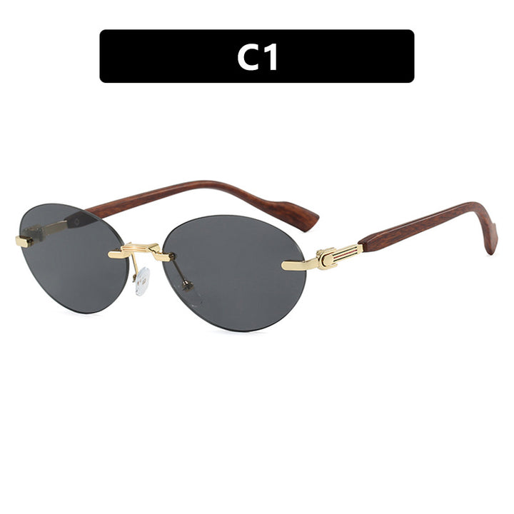 Damen modische Sonnenbrille im eleganten Retro-Stil mit hochqualitativen Gläsern und Holzdetails Karnz