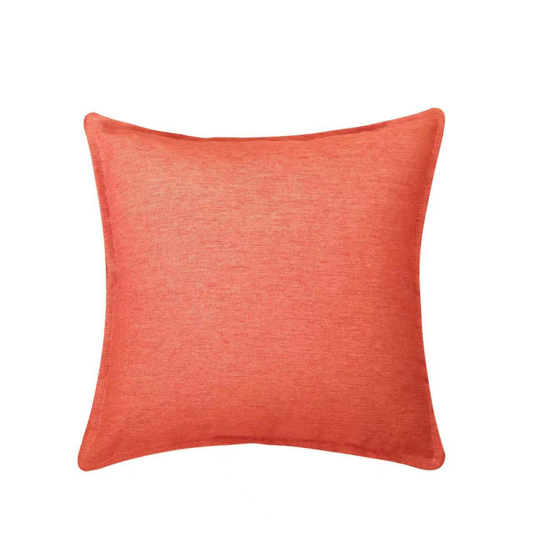 Dekorative Leinen-Wurfpillow-Bezug mit Paspelkante