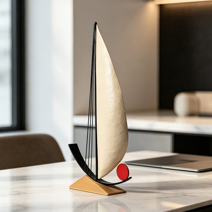 Zeitgenössische nautisch inspirierte dekorative Skulptur