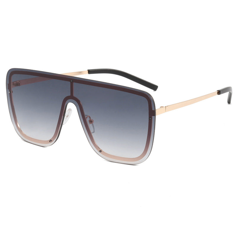 Damen Extravagante Oversized-Sonnenbrille Karnz