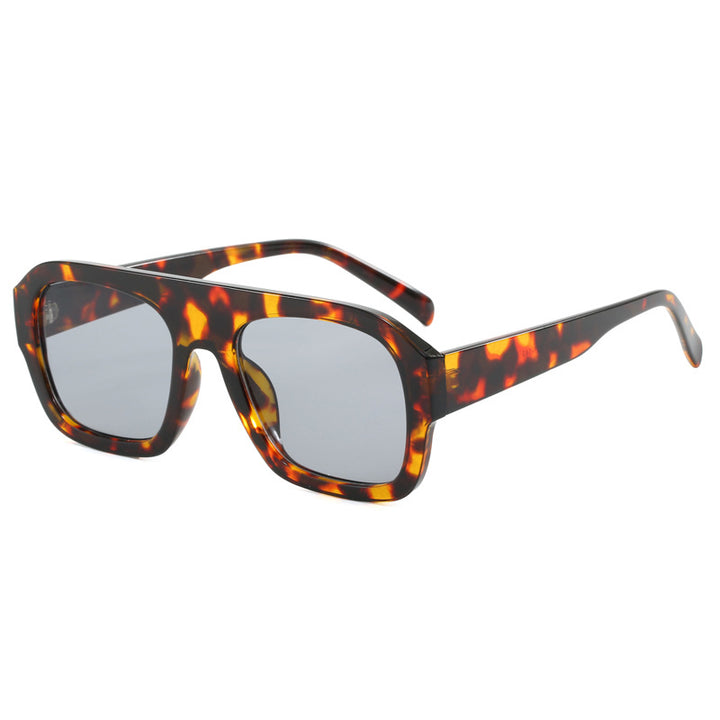 Damen oversize quadratische Sonnenbrille mit modernem Design Karnz